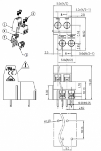 Схема DG127A-5.0-04P-14-00A(H)