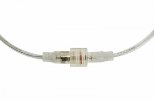 Схема Соединительный кабель (2pin) герметичный (IP67) 2х0.35мм² прозрачный REXANT