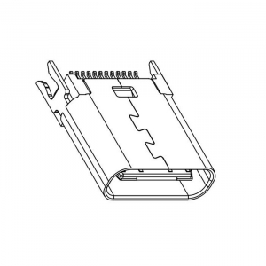 Схема USB3.1 TYPE-C 24PF-012