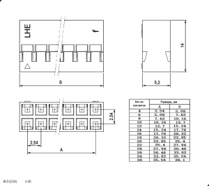 Схема BLD 2x07 (BLD-14) + Terminal