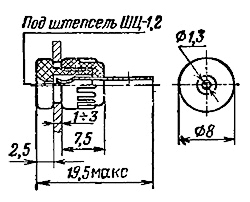 Схема ГИ1.2 (гнездо)