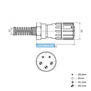 Схема FQ24-5pin TK-12