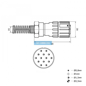 Схема FQ30-14pin TJ-16