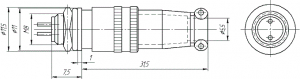 Схема KLS15-222-M8-4M1