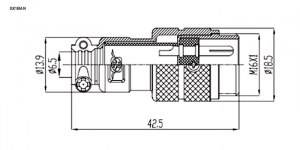 Схема GX16M-7