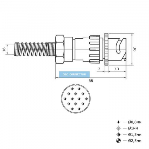 Схема FQ30-14pin ZPK-16