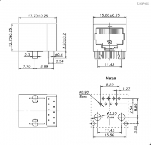 Схема TJ10P10C