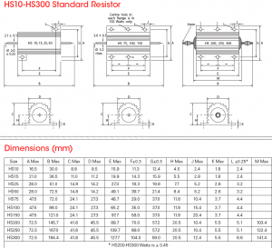 Схема HS10-100RJ
