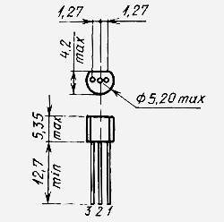 Схема BC337-40 TO-92 (RP)