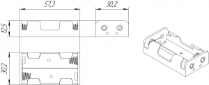 Схема BH321 AA 2x1 (BH603)