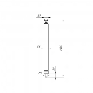 Схема AST-4 D6mm S6 100-480mm