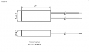 Схема KSD9700 80*C 5А NC