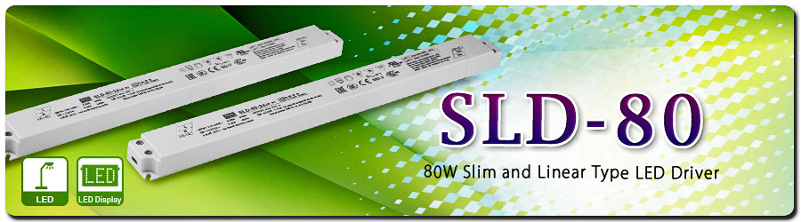 Новая серия драйверов линейного типа SLD-80 LED