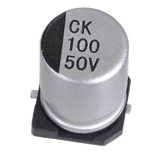 JCK 100uF 50V 20% 8x10, 5mm 105C SMD / JCK1H101M080105