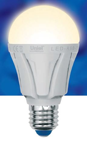 Лампа светодиодная LED-A60-7W/NW/E27/FR/3 6V ALP01WH картон