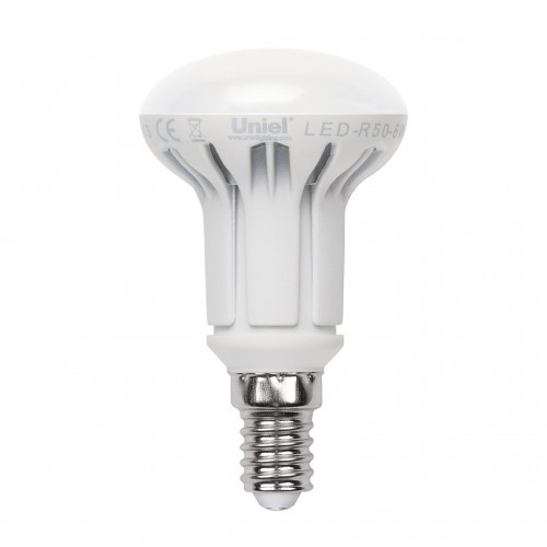 Лампа светодиодная LED-R50-6W/NW/E14/FR PLP01WH