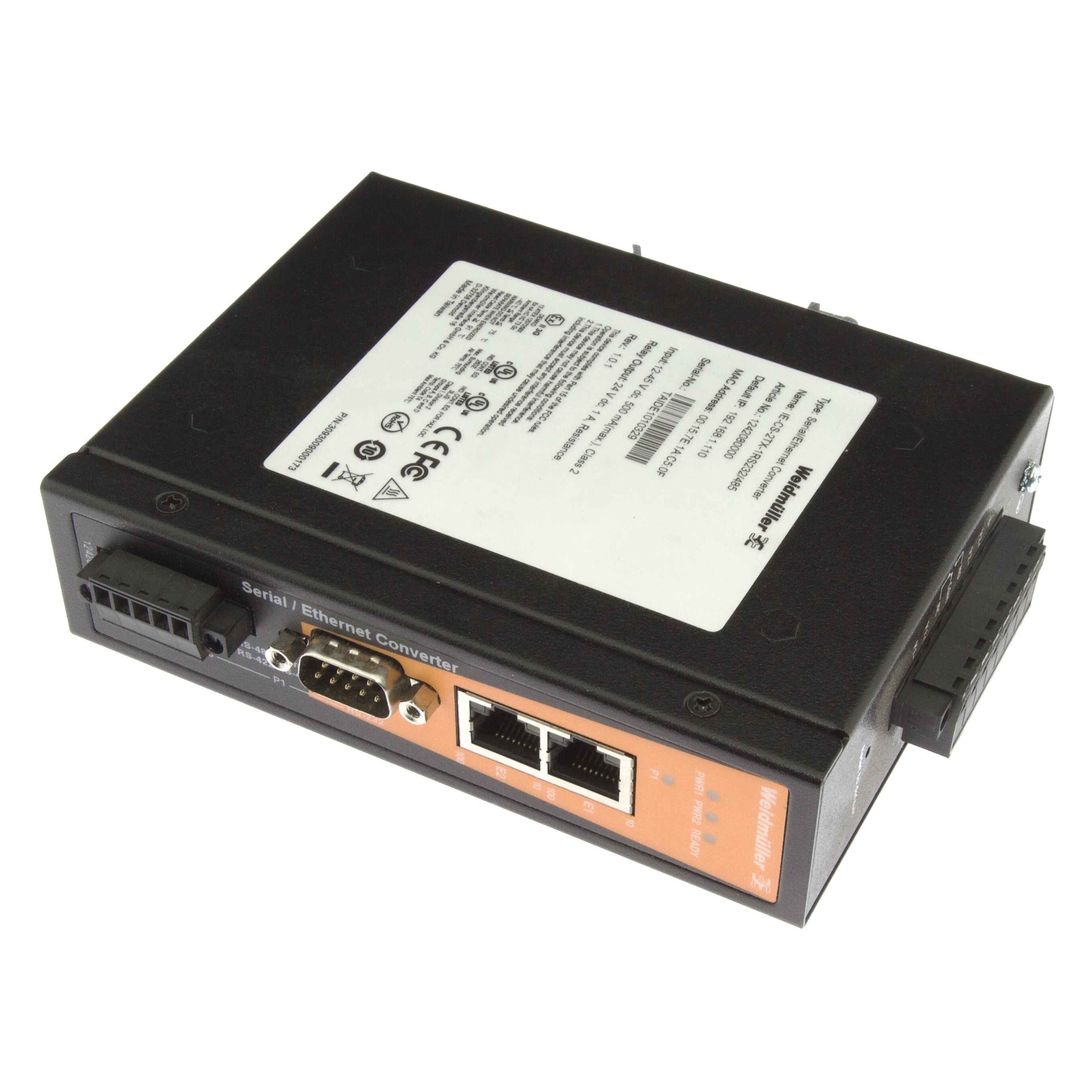 1242080000 IE-CS-2TX-1RS2 32/485 Конвертер - последовательный интерфейс/Ethernet